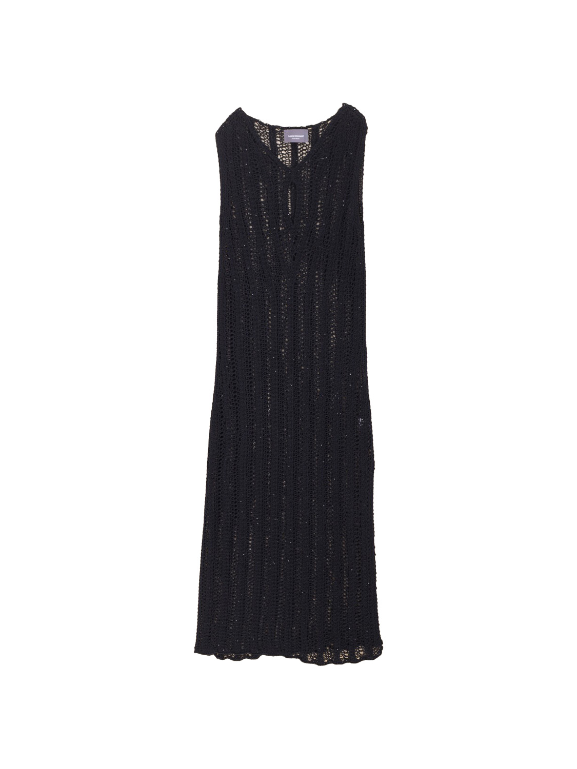 Long knit dress 