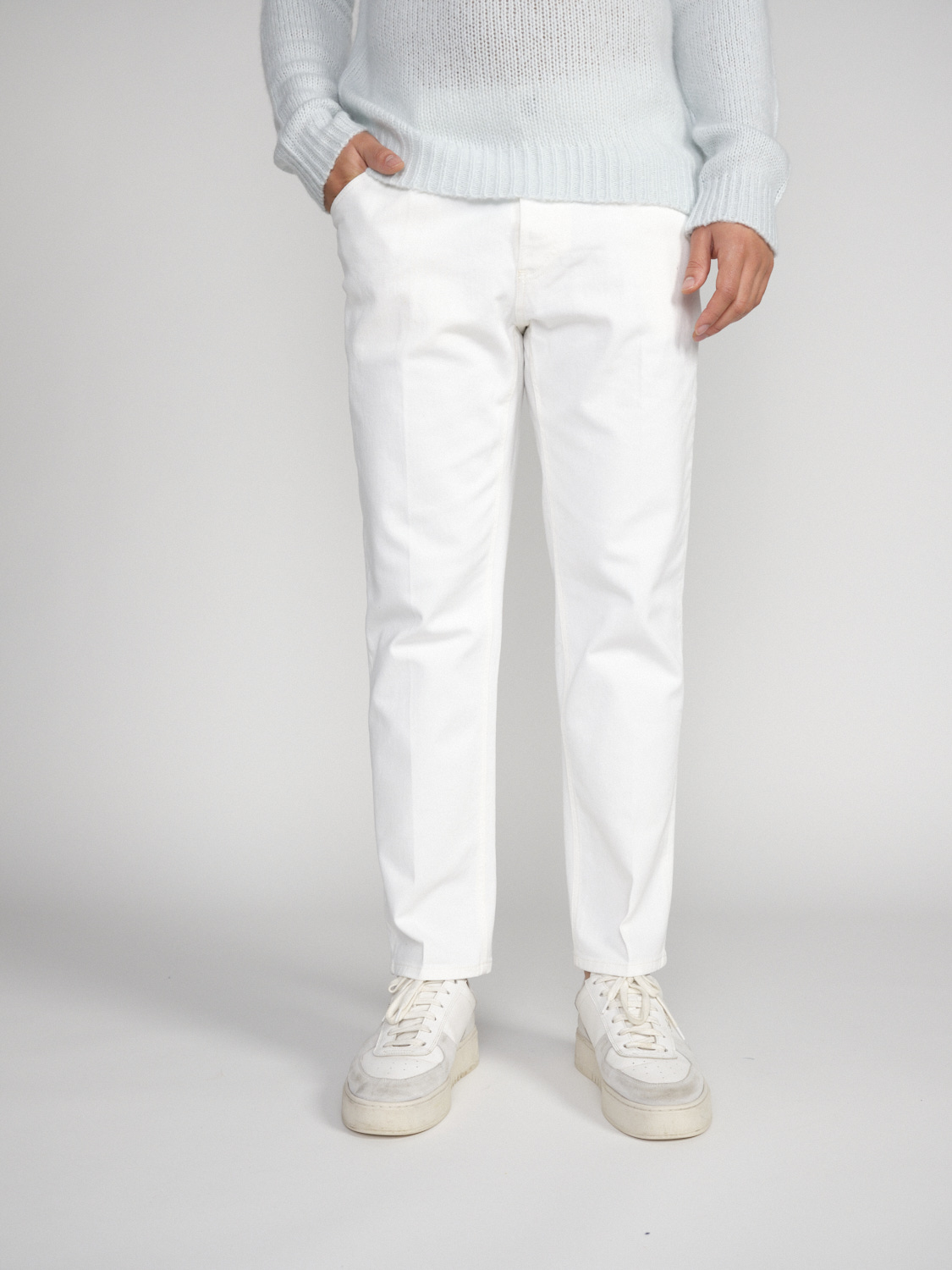 PT Torino Rebel - Jeans in cotone elasticizzato   bianco 31