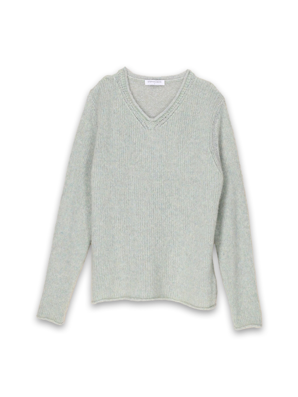 Boya Race - Lightweight knitted sweater in cashmere  