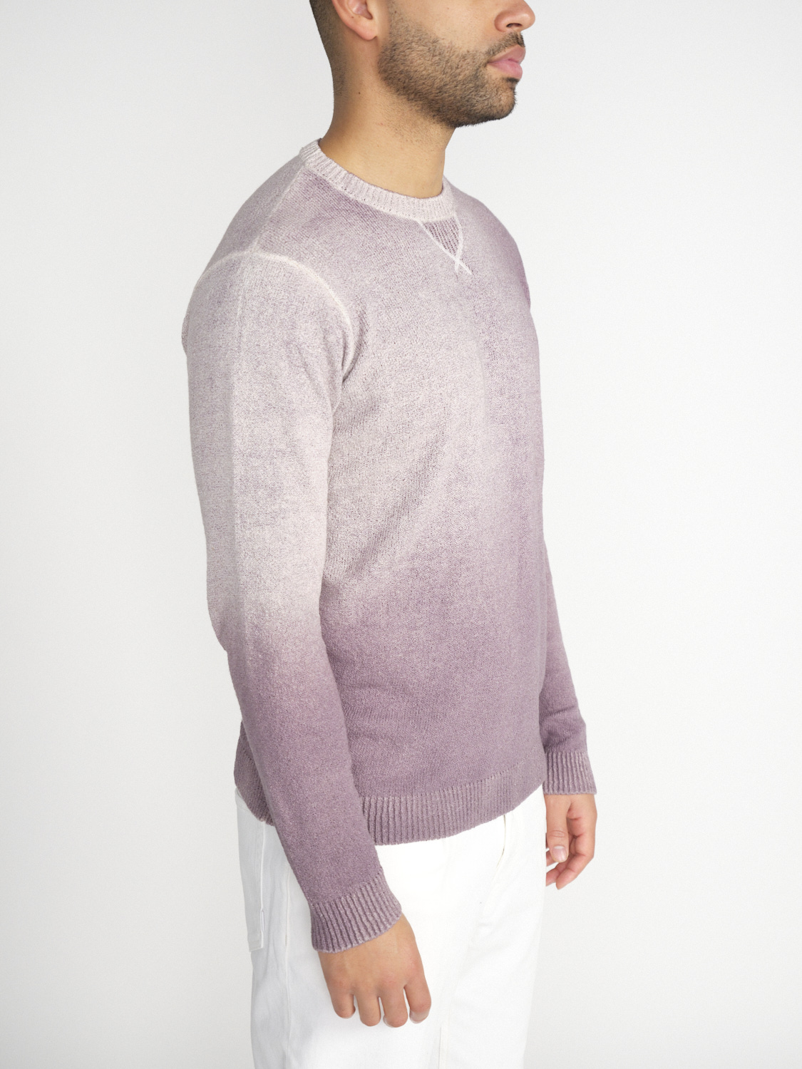 Avant Toi Gradient knitted sweater  lila M