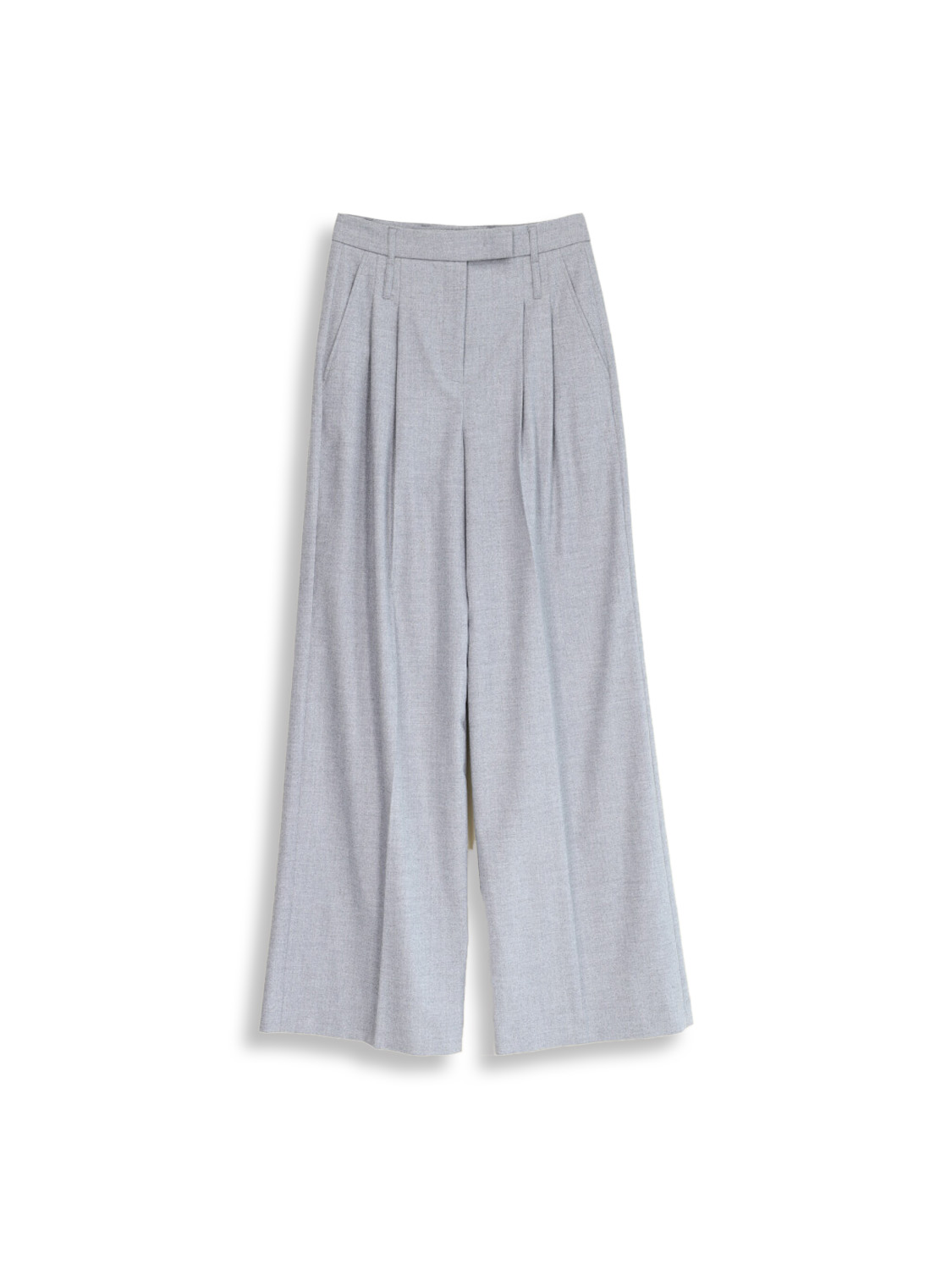 Giselle - pleated wool trousers