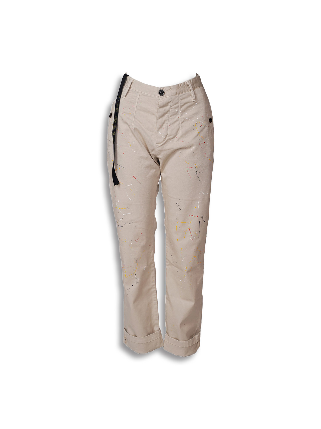 Paolo - jeans with color splashes