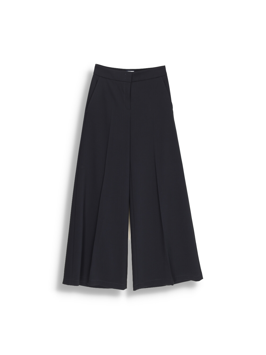 Maya - Pantaloni con gamba svasata e pieghe