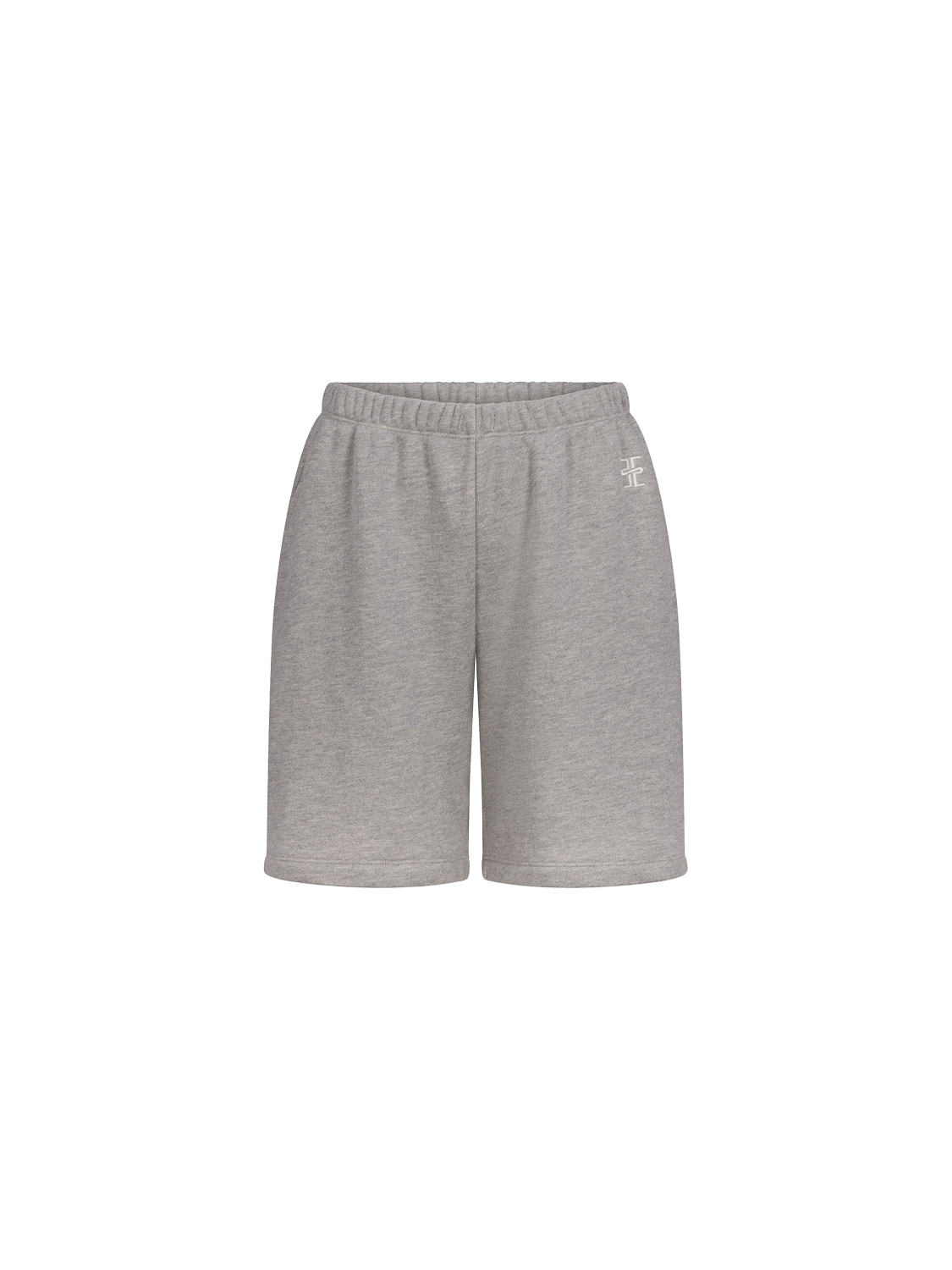 Terry– Boyfriend Shorts aus Baumwoll-Mix 