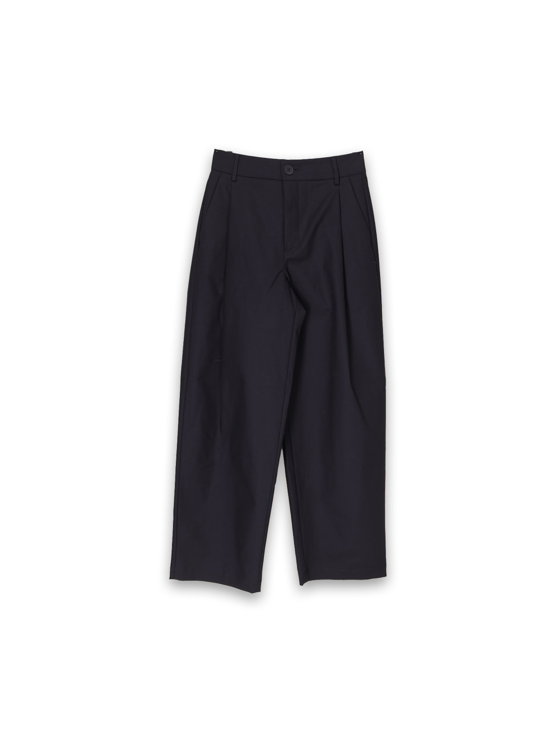 Rossi Robin – straight-leg trousers made of cotton satin  black XS