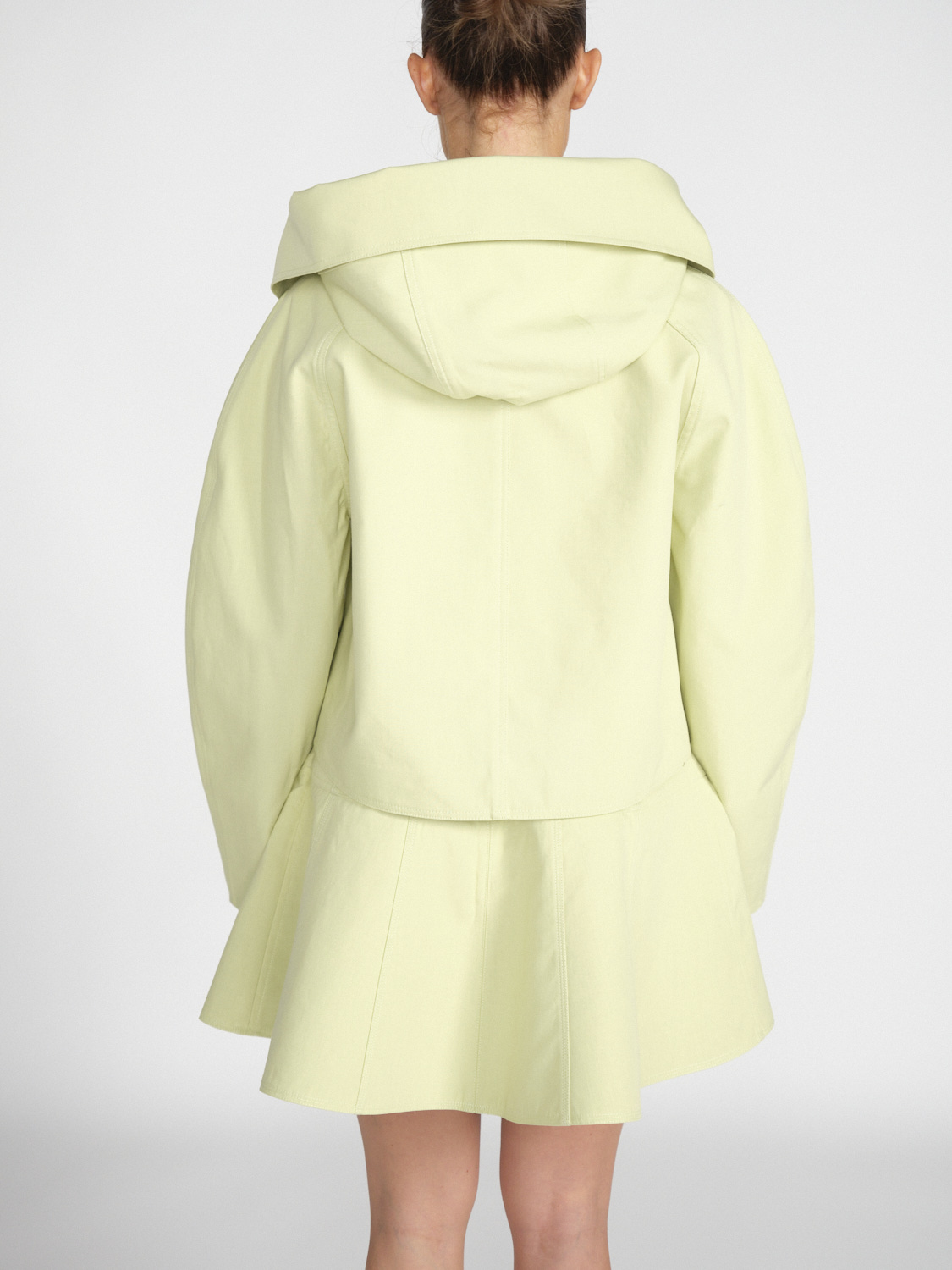 Ulla Johnson Yves Jacket - Giacca a vento in misto cotone con taglio corto  verde S