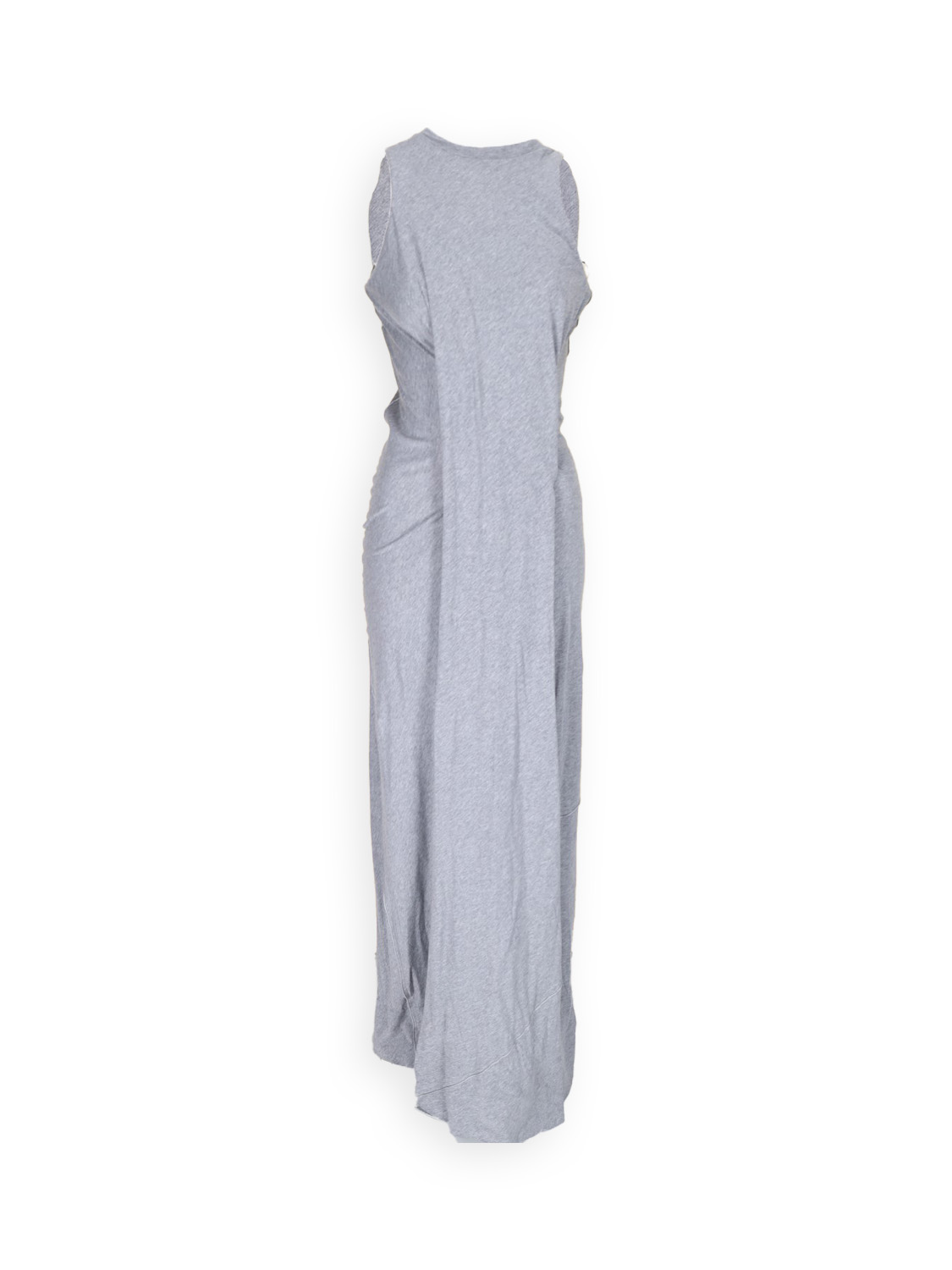 Victoria Beckham Maxikleid mit Ringarm  grau 34