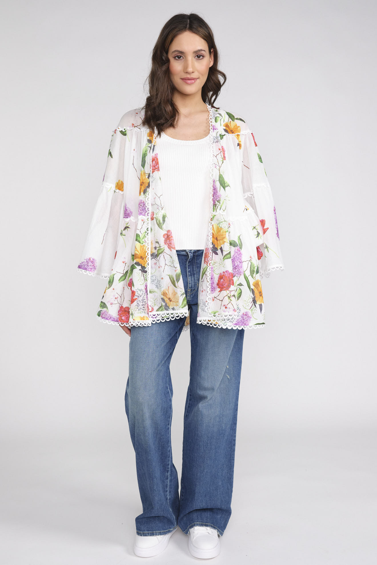 CHARO Ivet – Tunika mit Blumen-Print aus Baumwolle - Style it CHARO Ivet – Tunika mit Blumen-Print aus Baumwolle - Style it