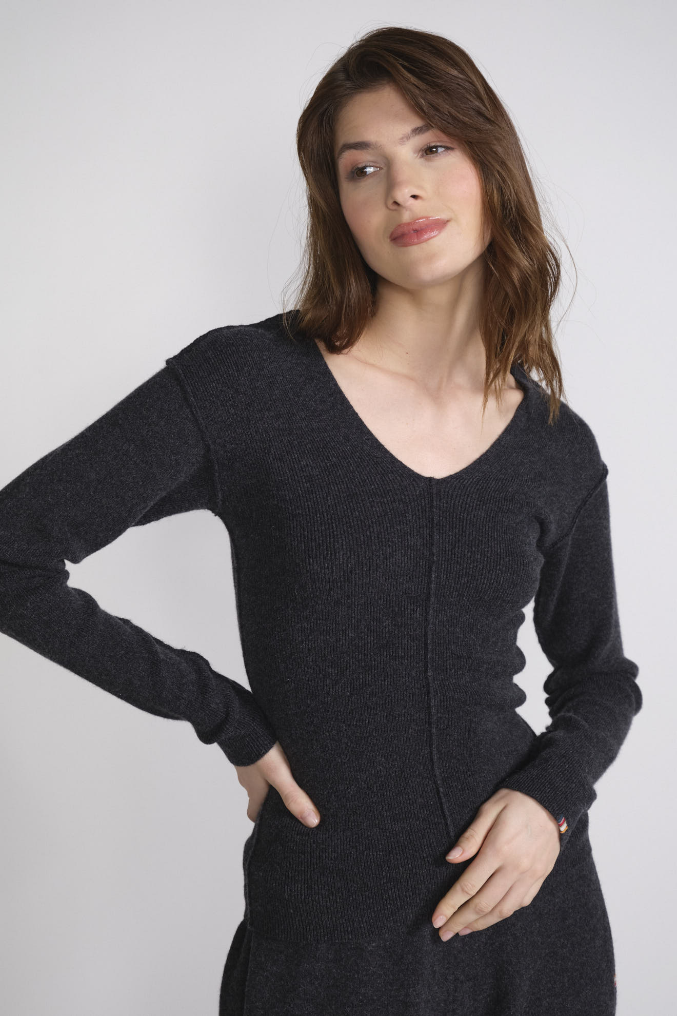 Extreme Cashmere n° 253 Lady - Figure-hugging cashmere jumper Extreme Cashmere n° 253 Lady - Figure-hugging cashmere jumper