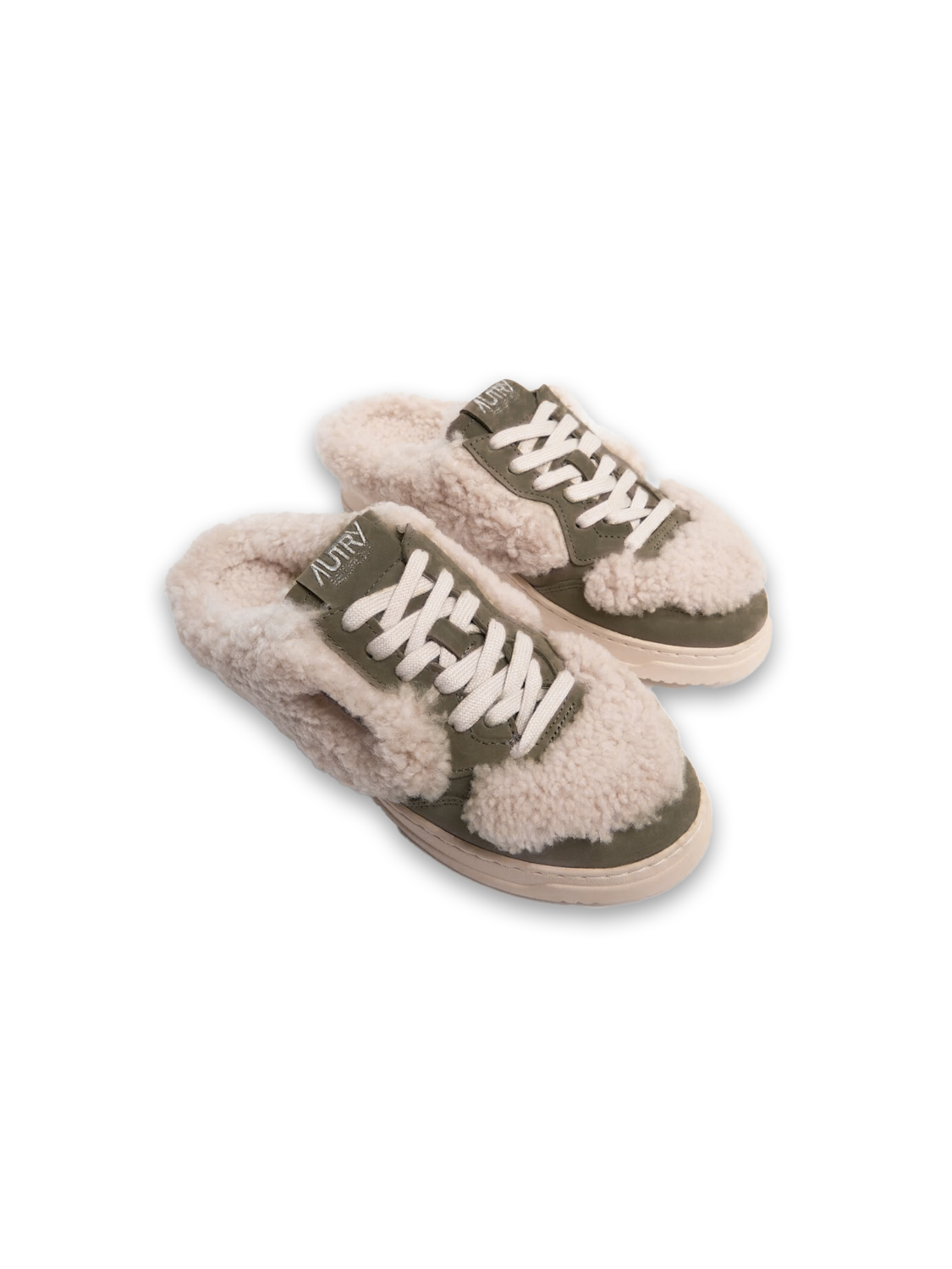 Mule Low – Open Shearling Sneaker 