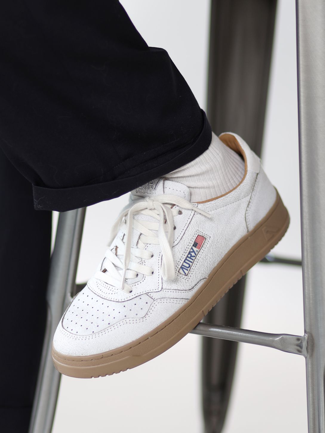 Autry Medalist Low – Sneaker grau 42 Autry Medalist Low – Sneaker grau 42