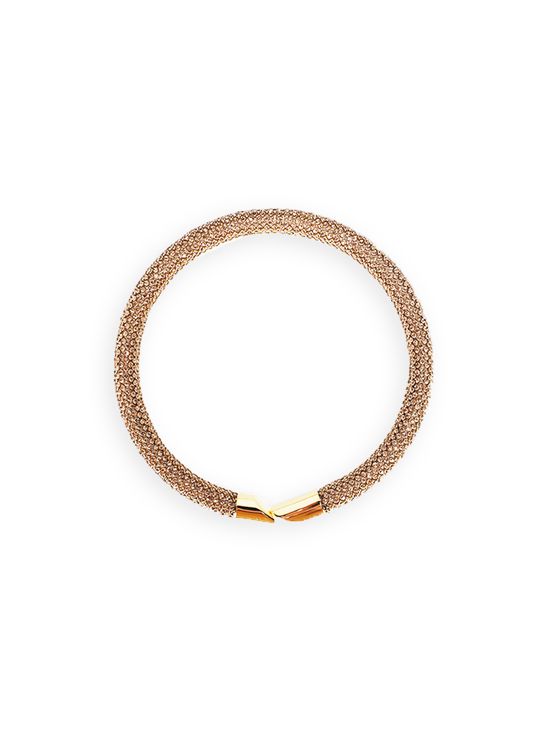 rabanne Statement necklace in pixel design  gold One Size