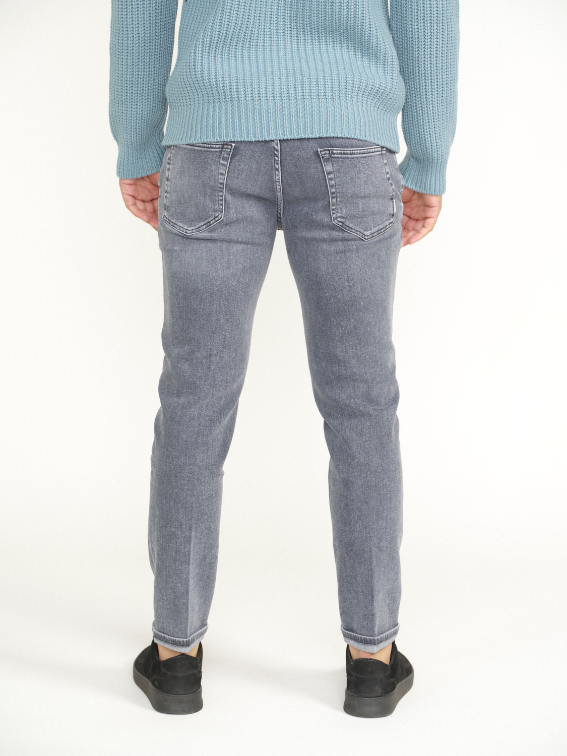 PT Torino Indie – Skinny-Jeans mit Washed-Effekten grau 33