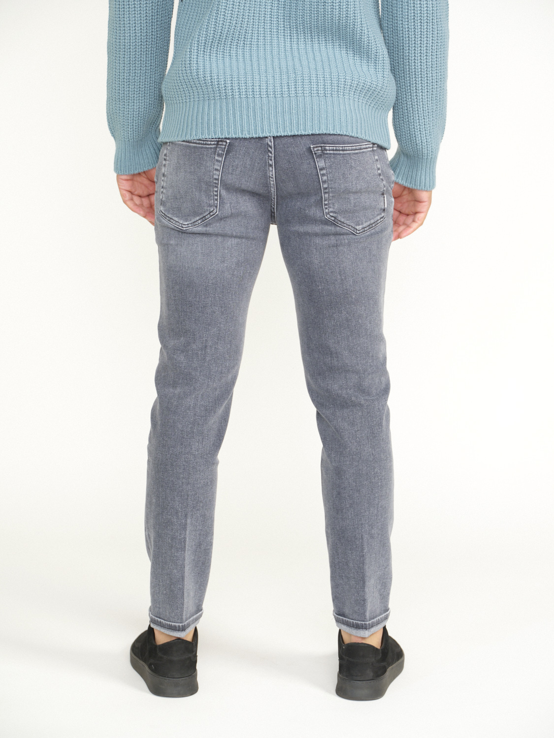 PT Torino Indie - Jeans skinny con effetto slavato grigio 33