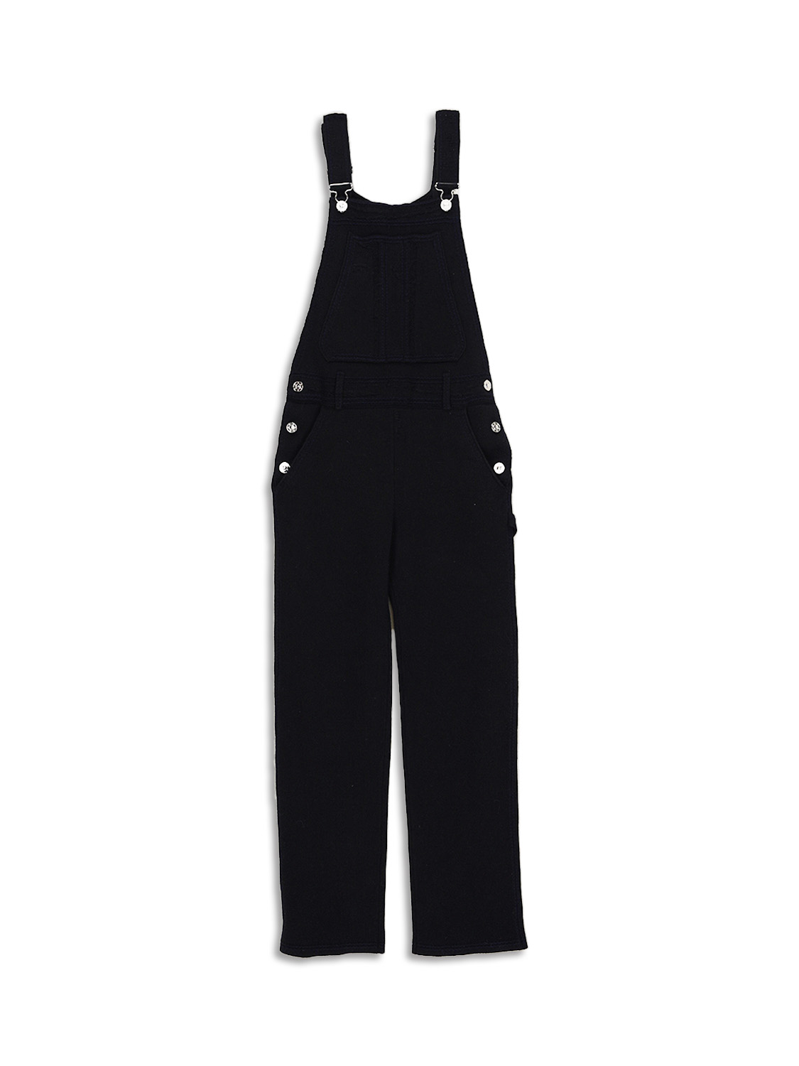 Barrie Overall mit Stick –  Bestickter Overall mit Zierknöpfen schwarz S