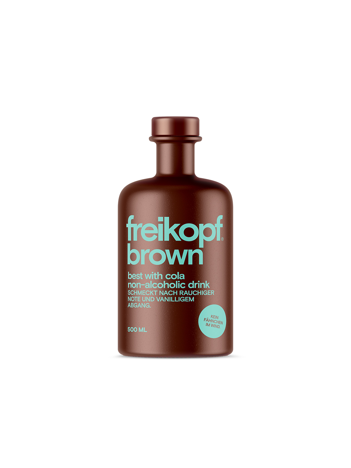 freikopf Brown – Non Alcoholic Getränk   500ml with cola