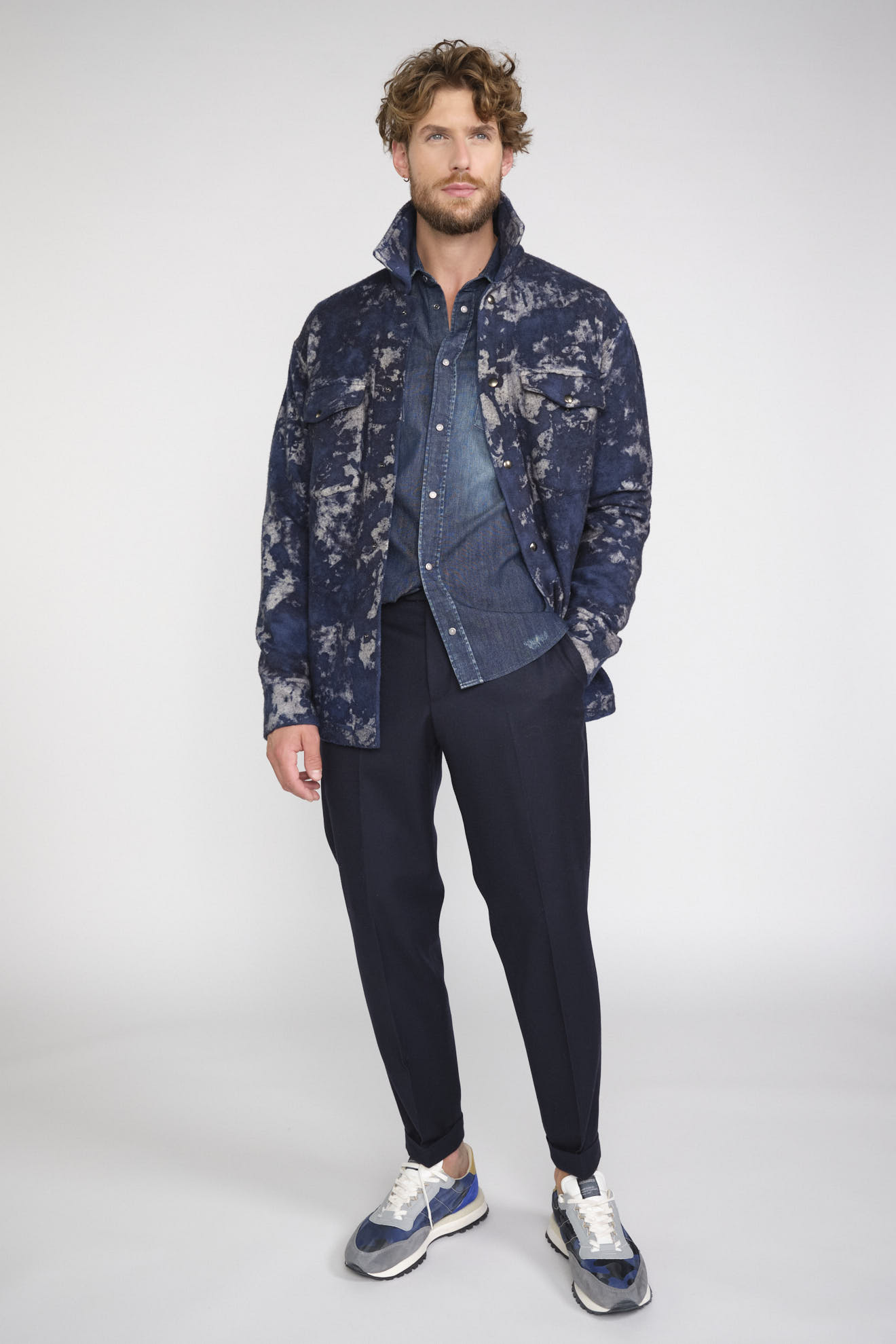 Avant Toi Veste Tie Dye