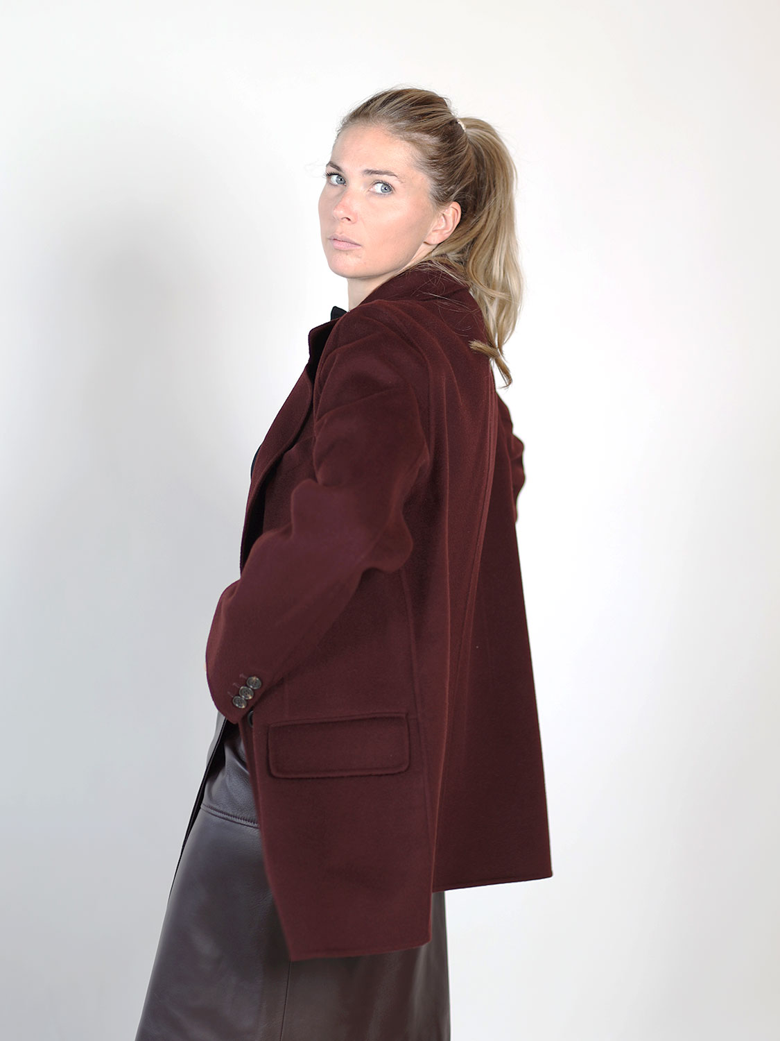 Arma Luna – Wollblazer  bordeaux  34