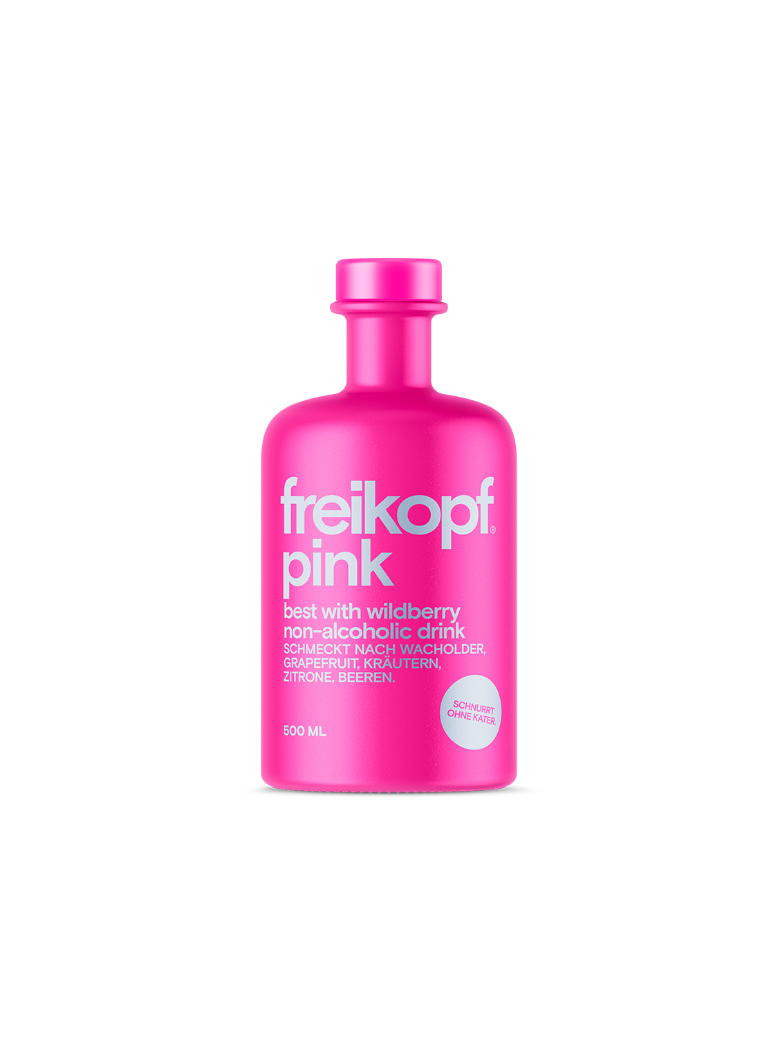 freikopf Pink - Non-Alcoholic Getränk  500ml Wildberry