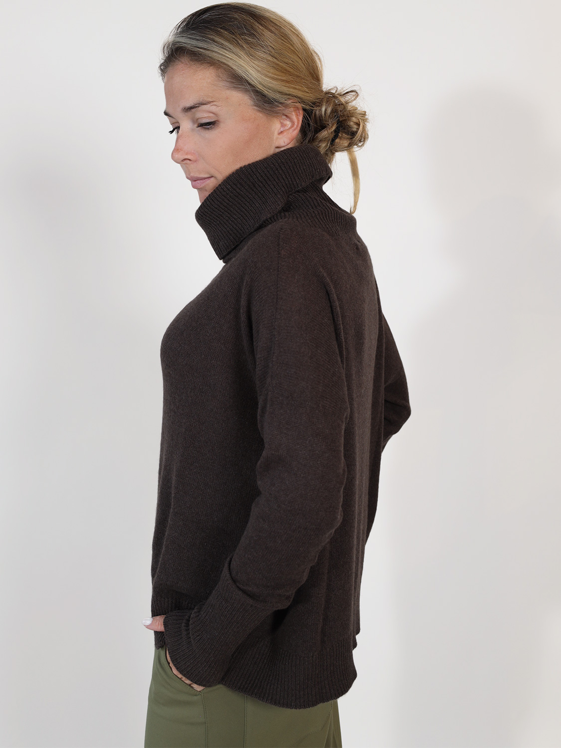 Antonia Zander Vera - Rollkragenpullover  braun XS