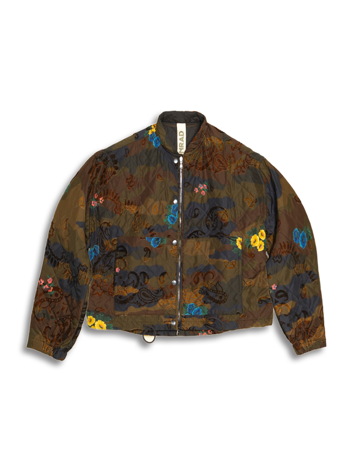 Maria - quilted jacket with graphic print 