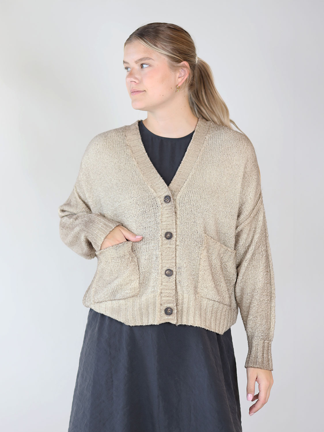 Avant Toi Cardigan taupe XS