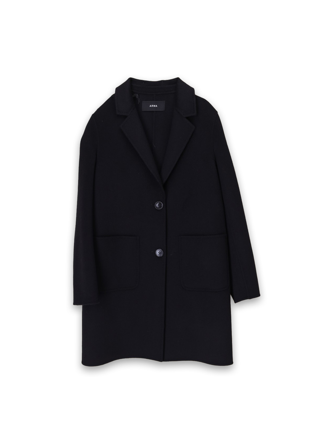 Arma Luceram - Short wool coat  black 34