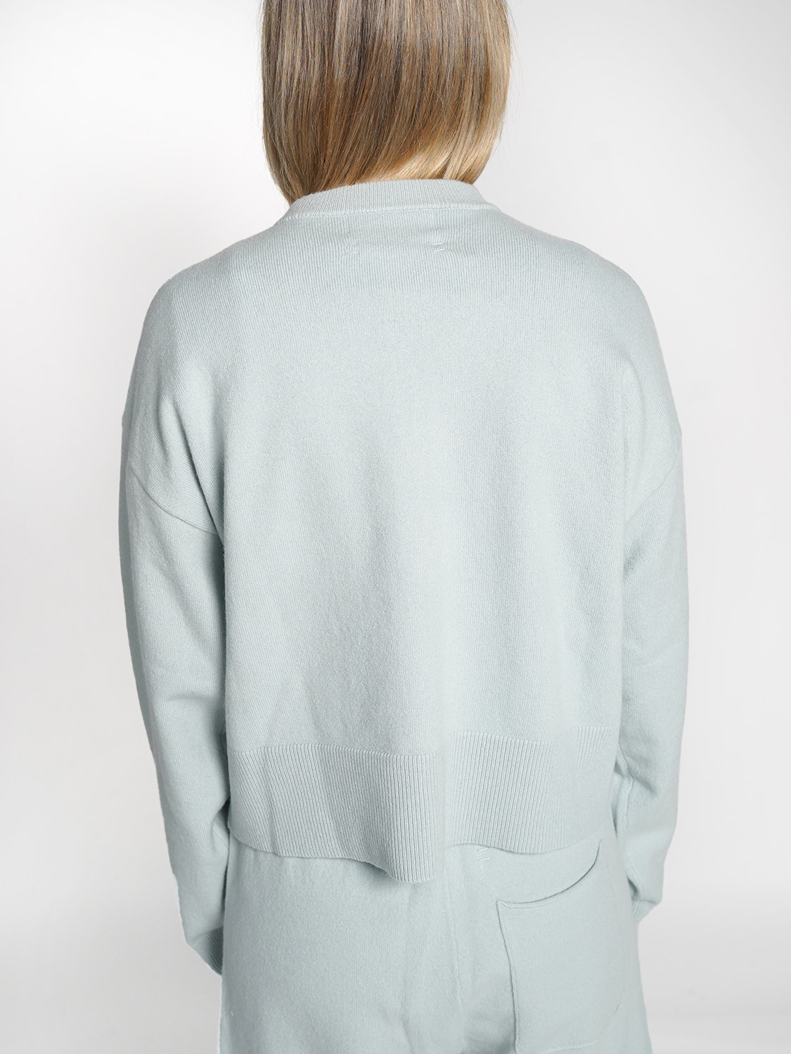 Extreme Cashmere n°170 chou – Strickjacke aus Cashmere  hellblau Talla única