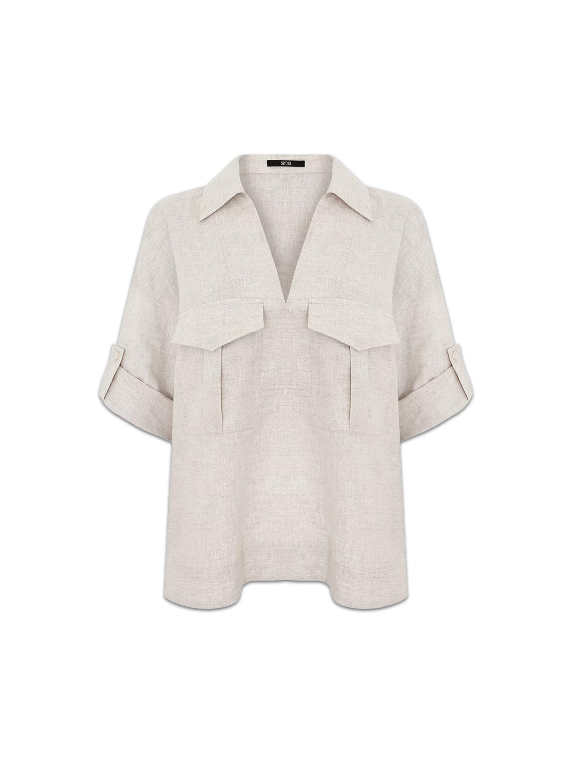 Blouse made of linen