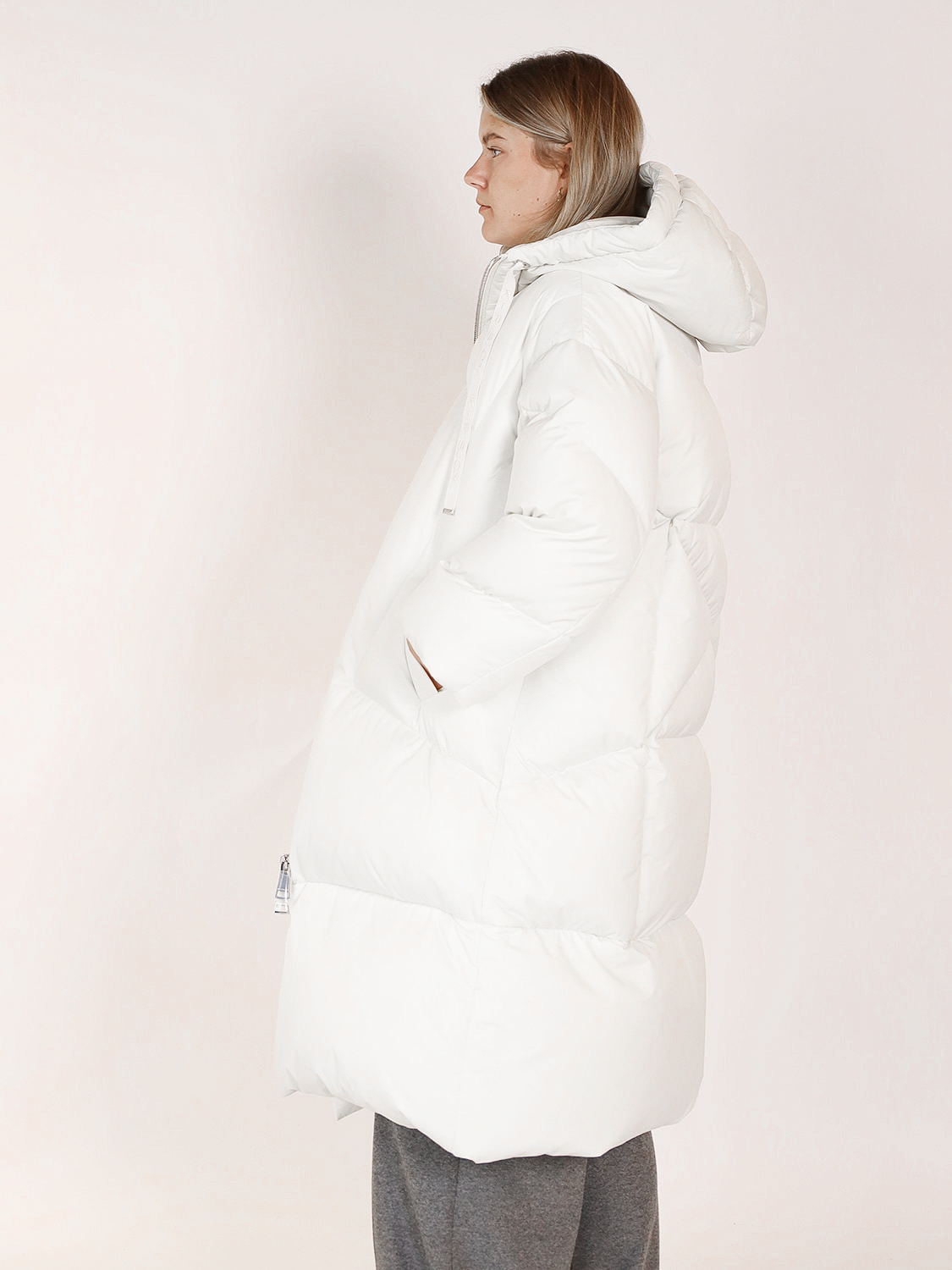 Khrisjoy Long Iconic - Knöchellanger Mantel  creme 34