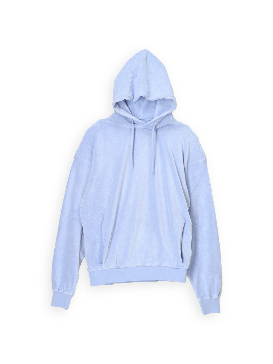 Martine Rose Classic Frottee-Hoodie aus Baumwoll-Mix  blau XS