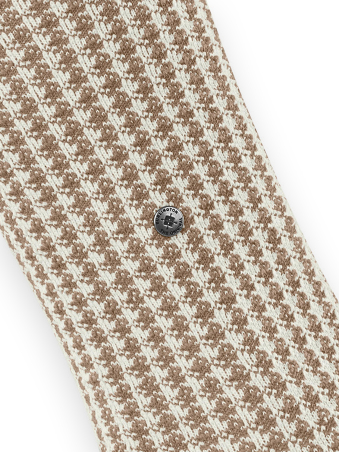 Burlington Pepita – Socks camel 36/41