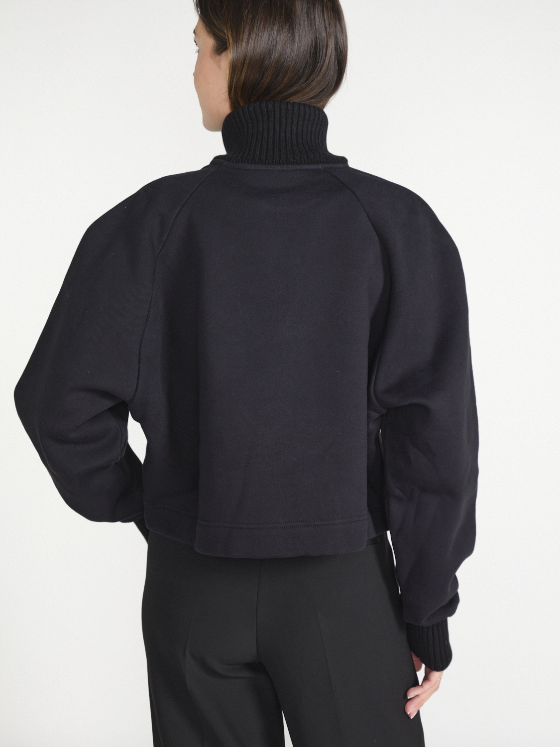 Patou Sweatshirt aus Baumwolle   schwarz M