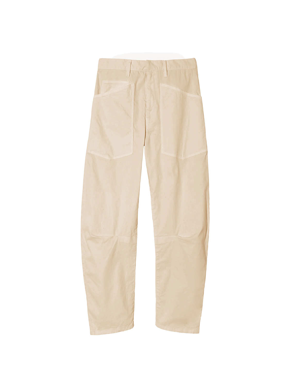 Nili Lotan Shon Pant – Stretchige Cargo Hose aus Baumwolle   creme 34