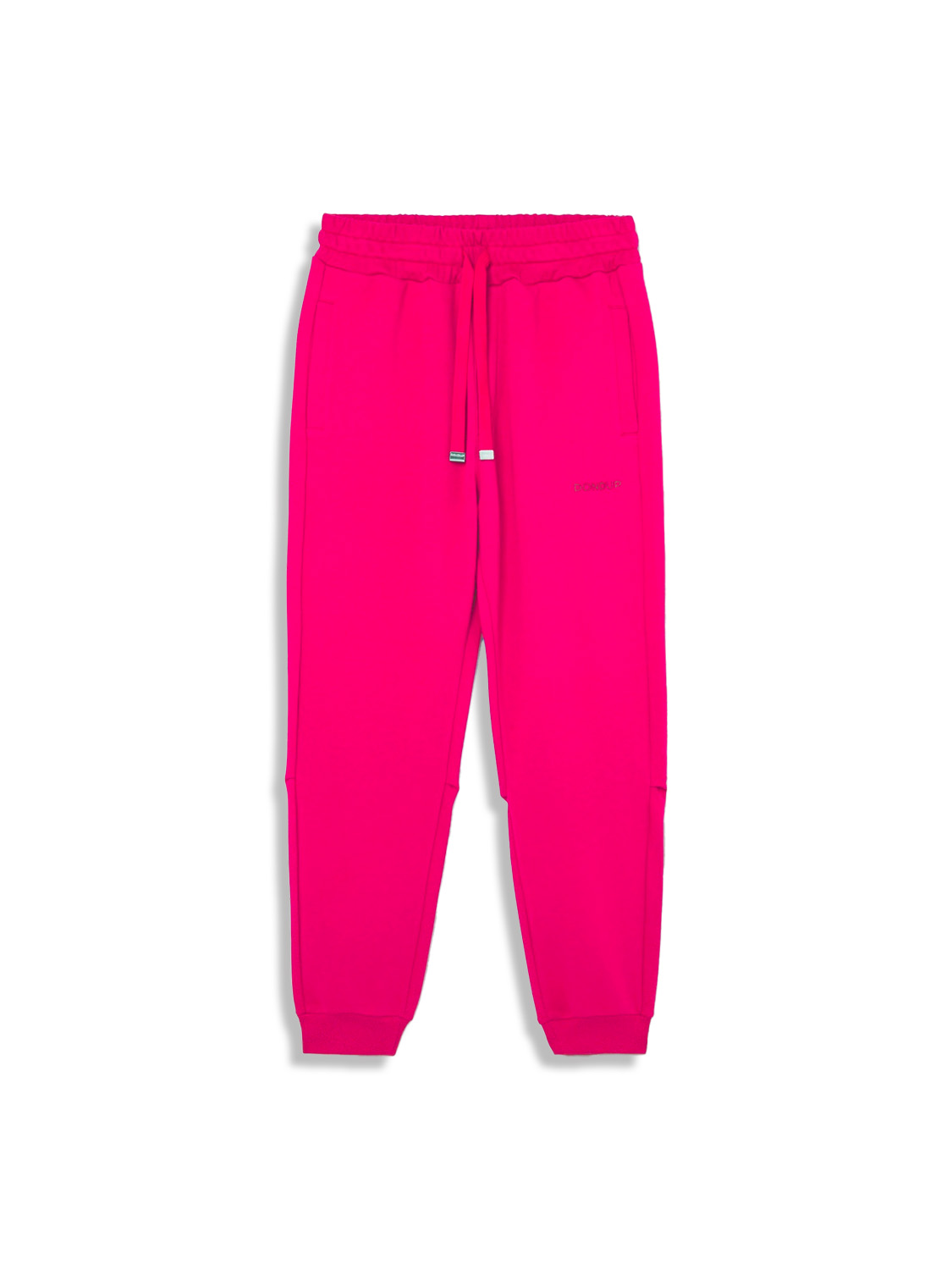 Jerseysweat jogging pants with label print