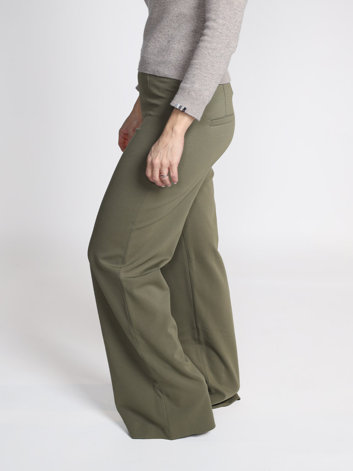 Seductive Kimberly - Pants with wide leg   khaki 40