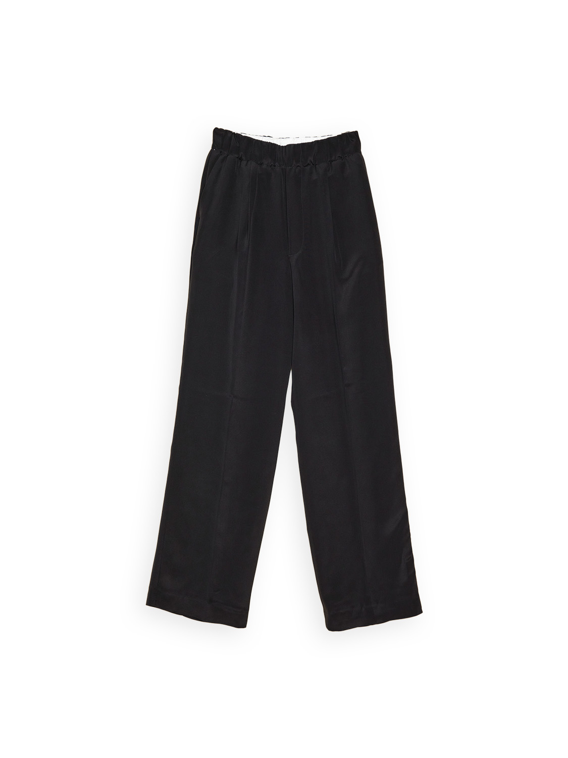 nine in the morning Silk trousers Chino style  black 26
