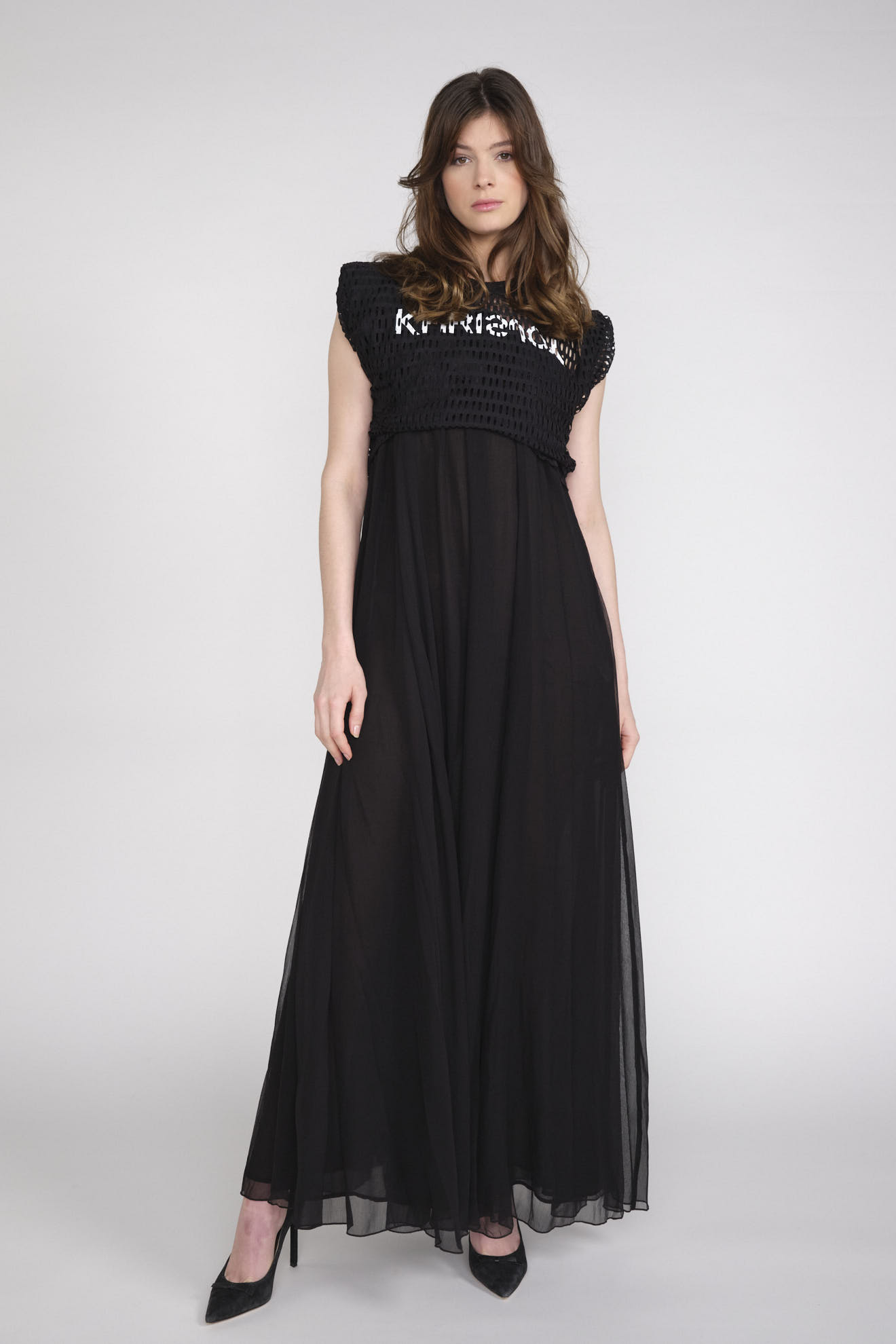 Ulla Johnson Claudine midi dress with lace details and ruffles