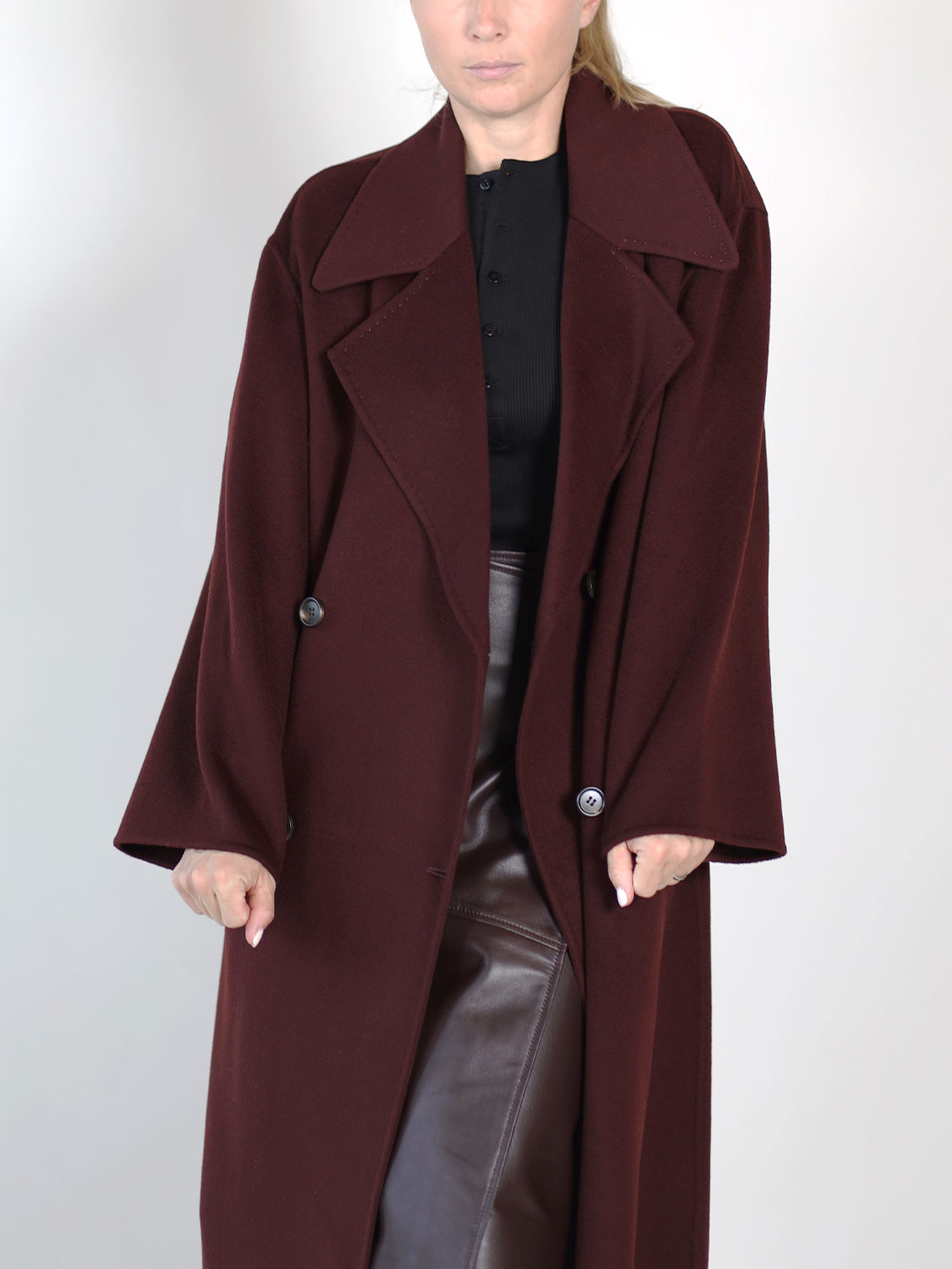 Arma Halima - Wollmantel  bordeaux  34
