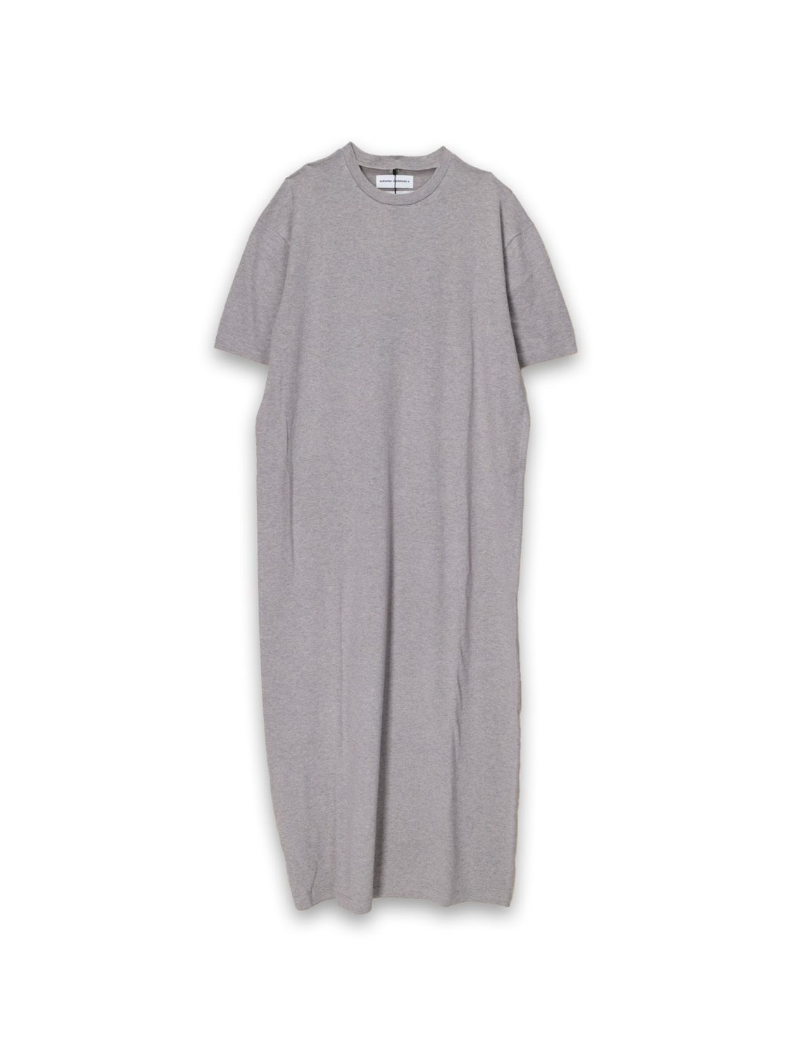 Kris – Oversized T-shirt dress made from a cashmere and cotton blend 