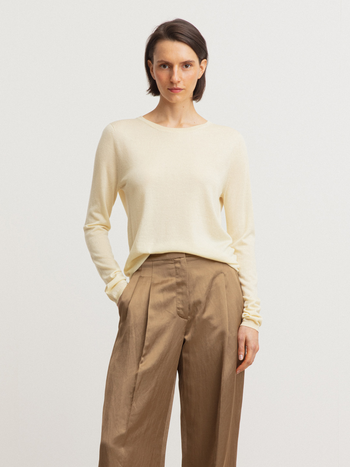 Iris von Arnim Laureen - Cashmere Pullover gelb M