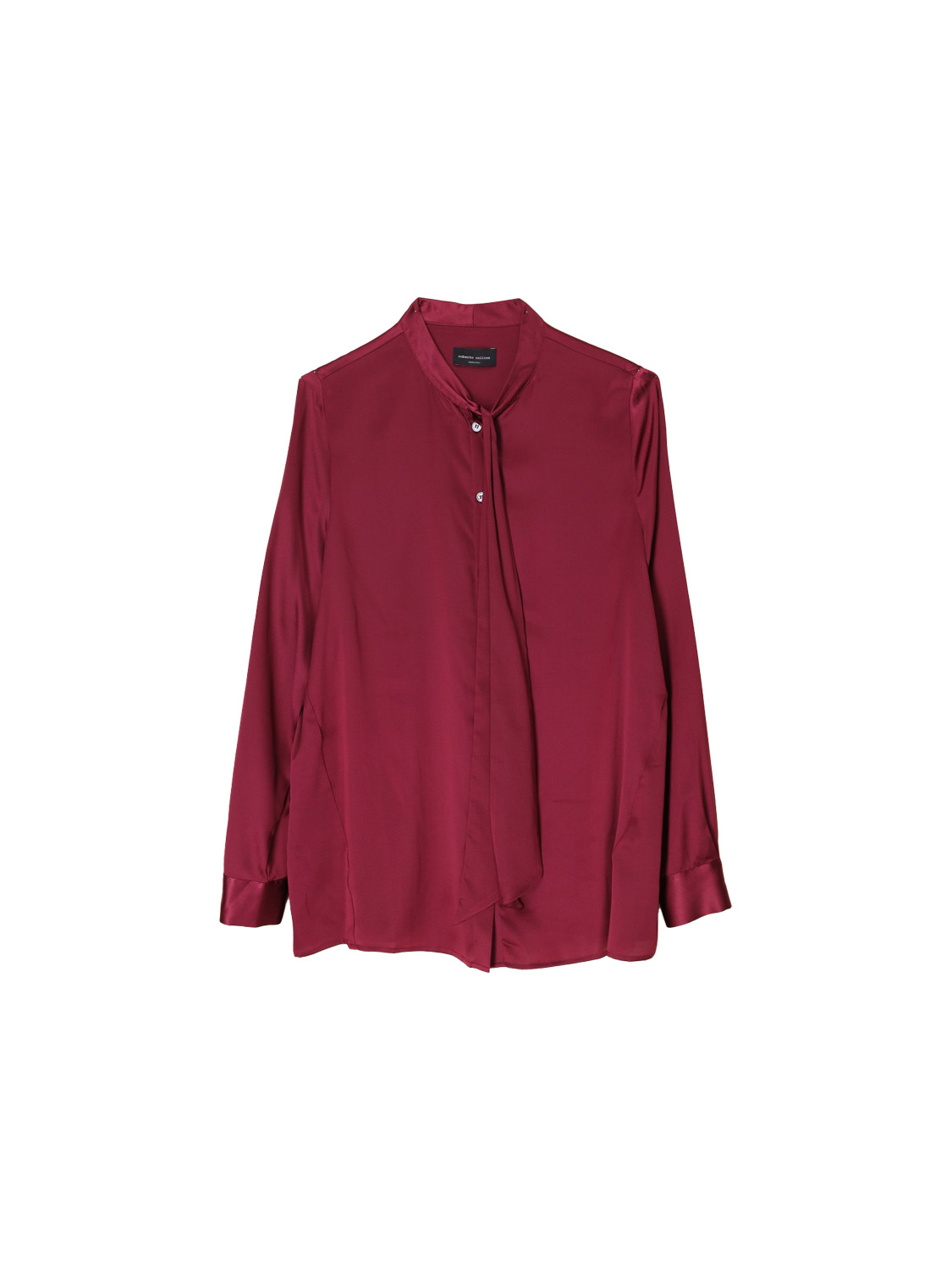 Camicia coreana bordeaux on sale