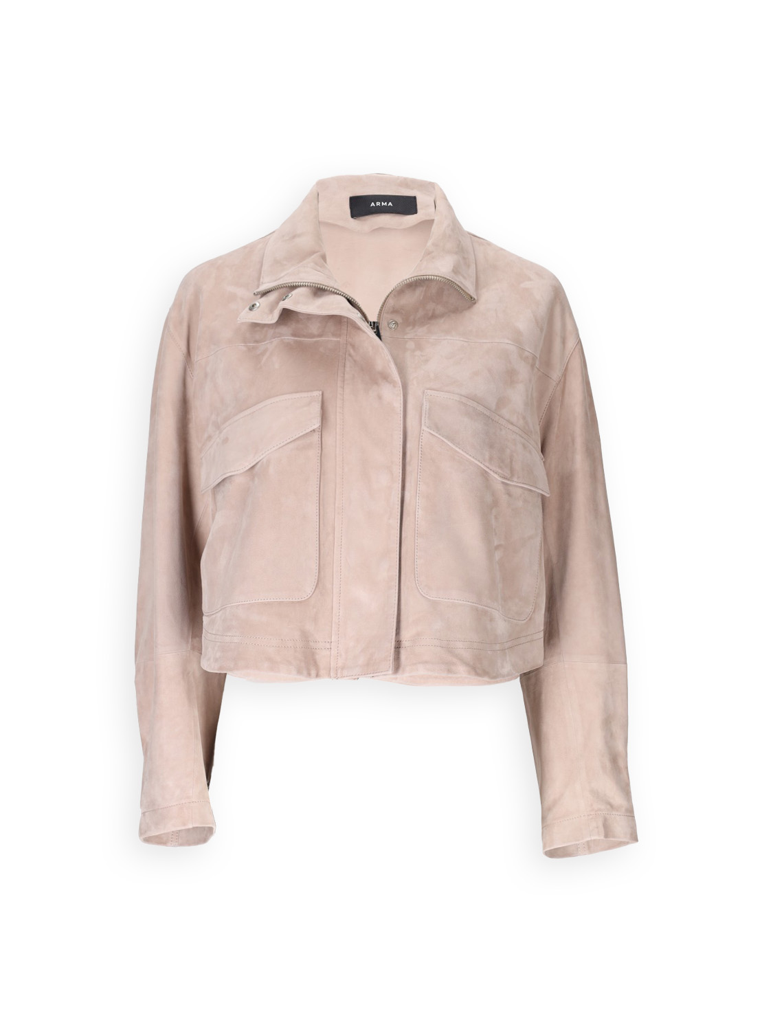 Arma Hannover - Short suede jacket  beige 34