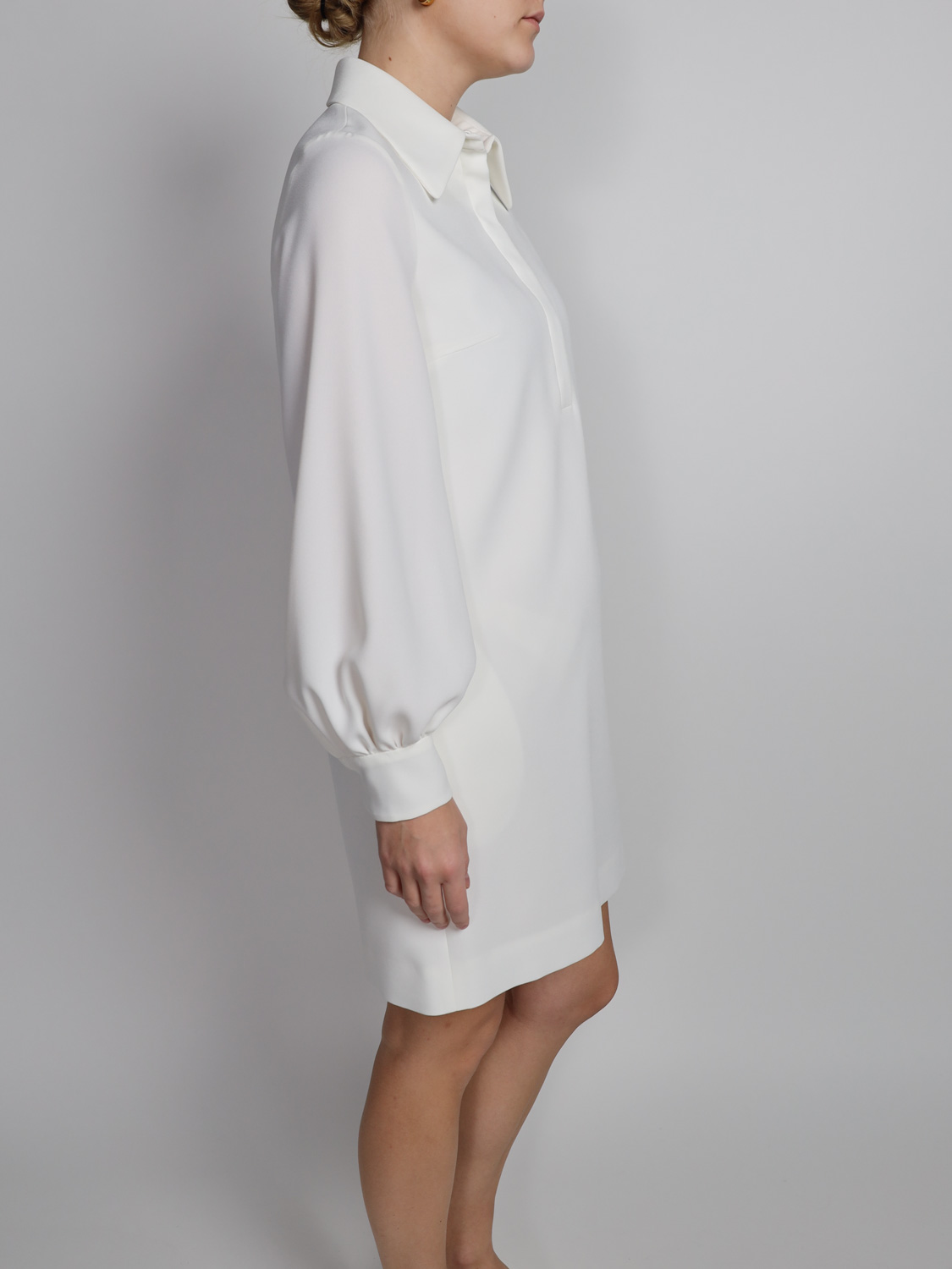 Sly010 Noah – blouse-style midi dress  white 34