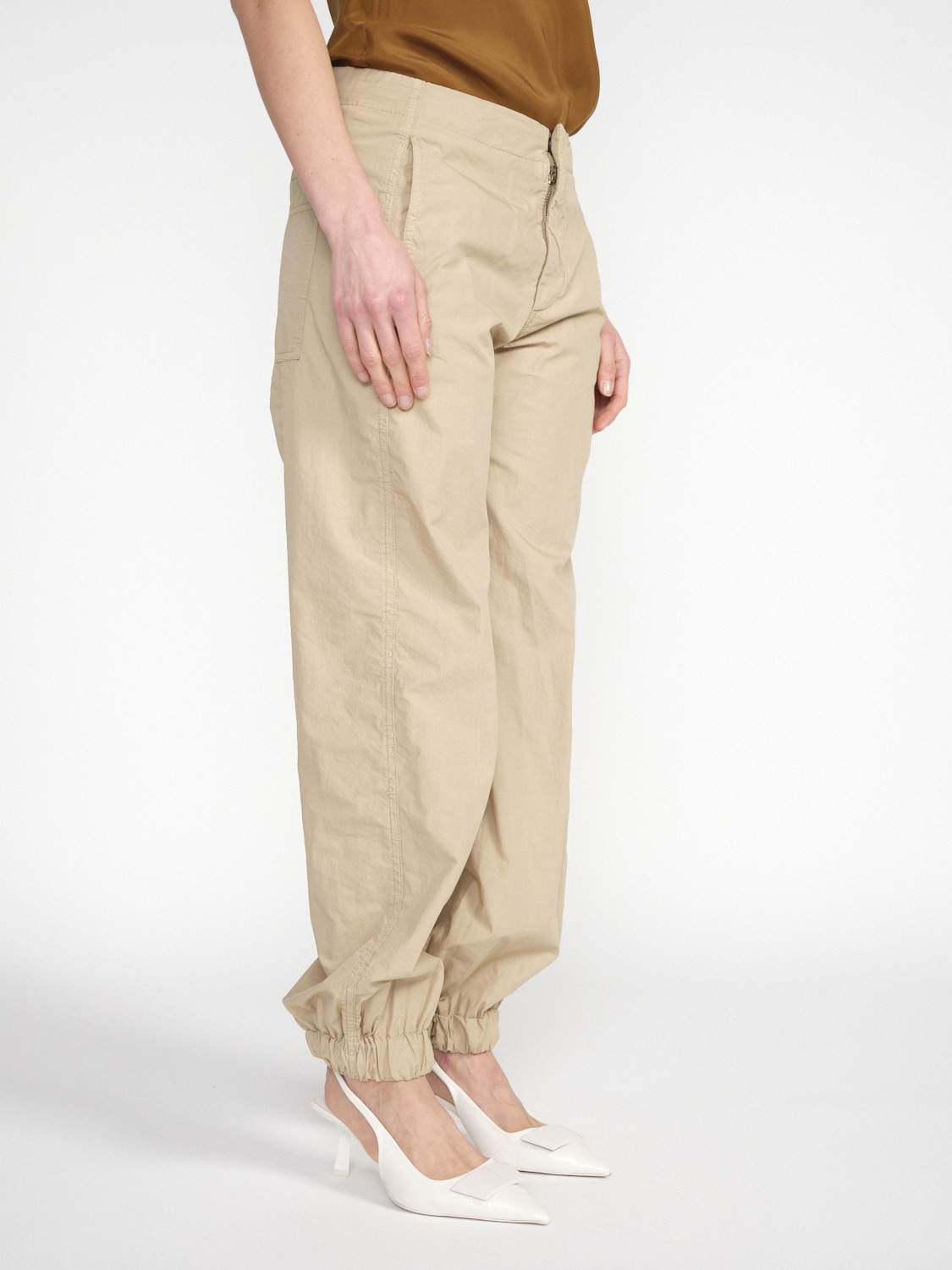 Dondup Cotton cargo style trousers  beige 26