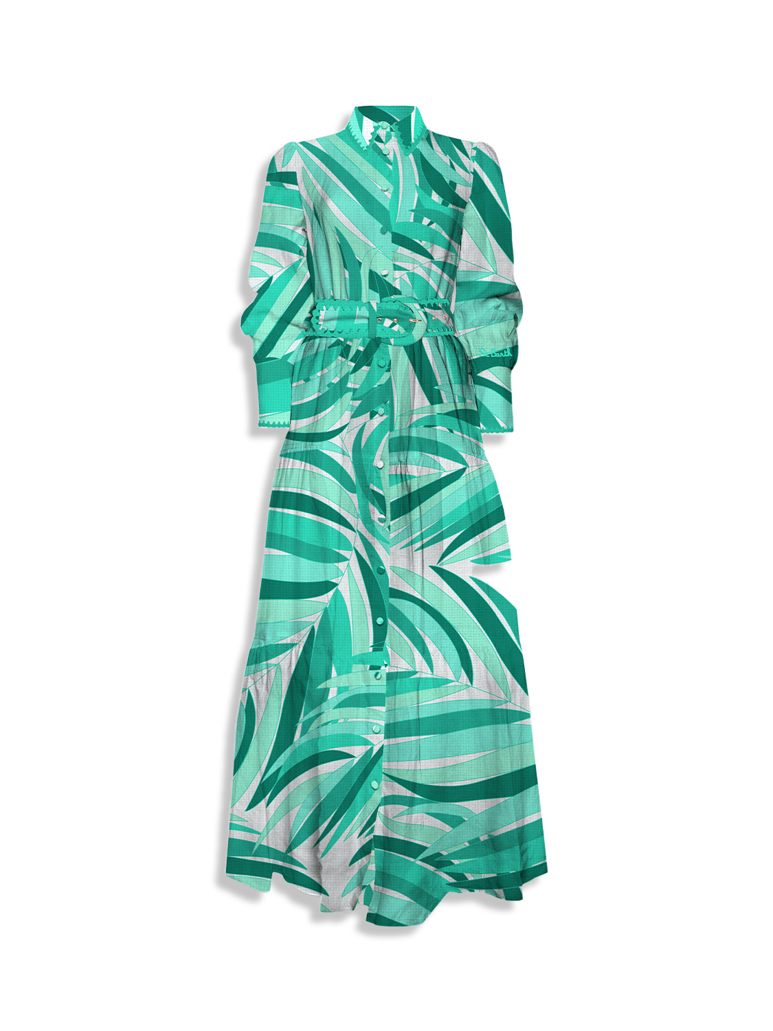 Marbella - cotton print maxi dress