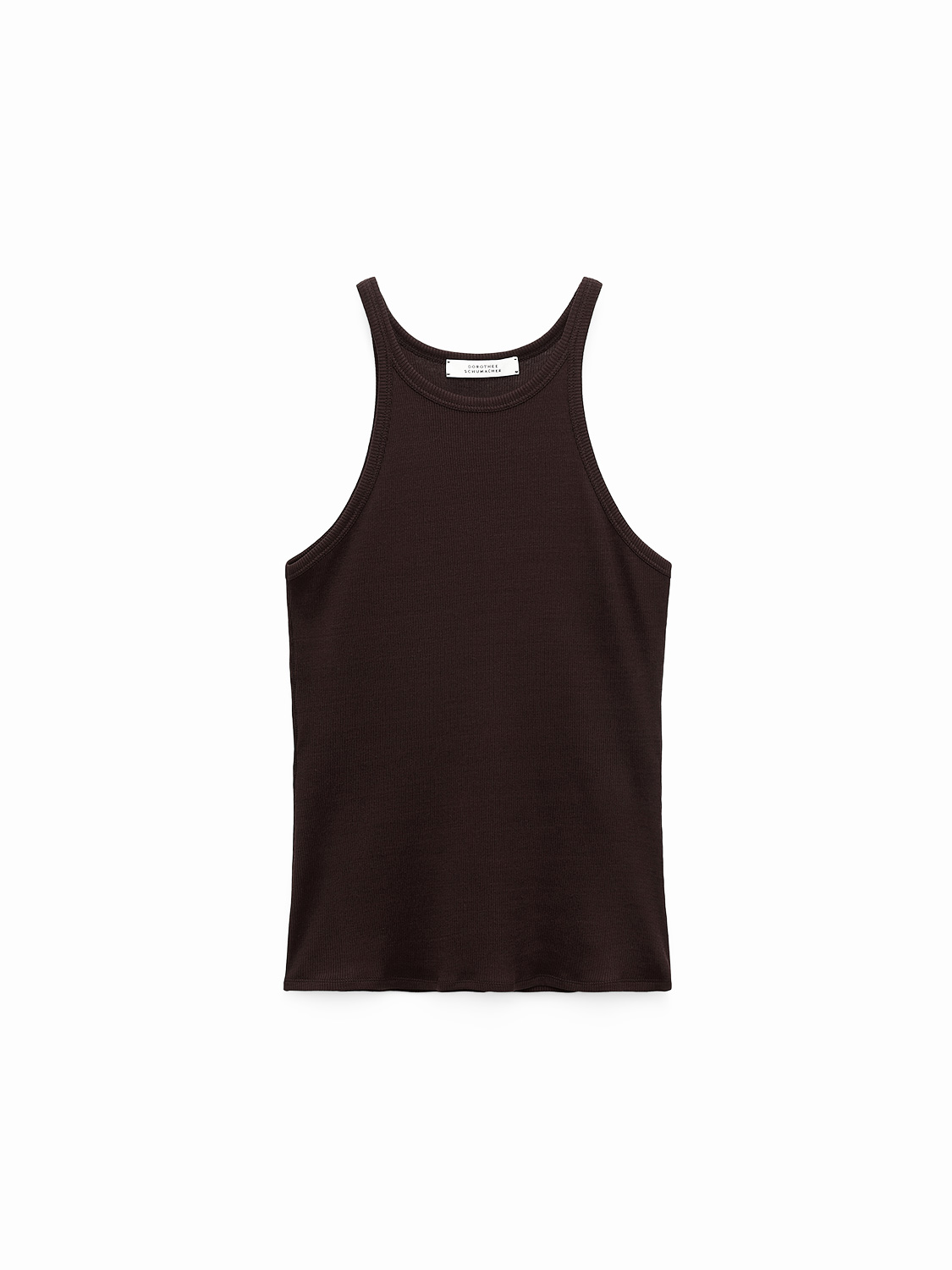 Dorothee Schumacher Pure - Rippentop  braun XS