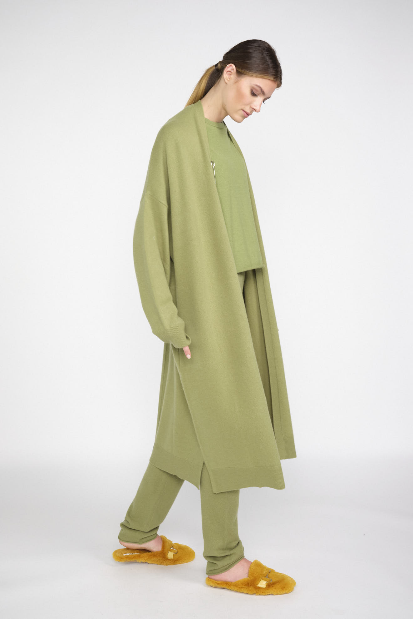Extreme Cashmere Knit Koto One Size green