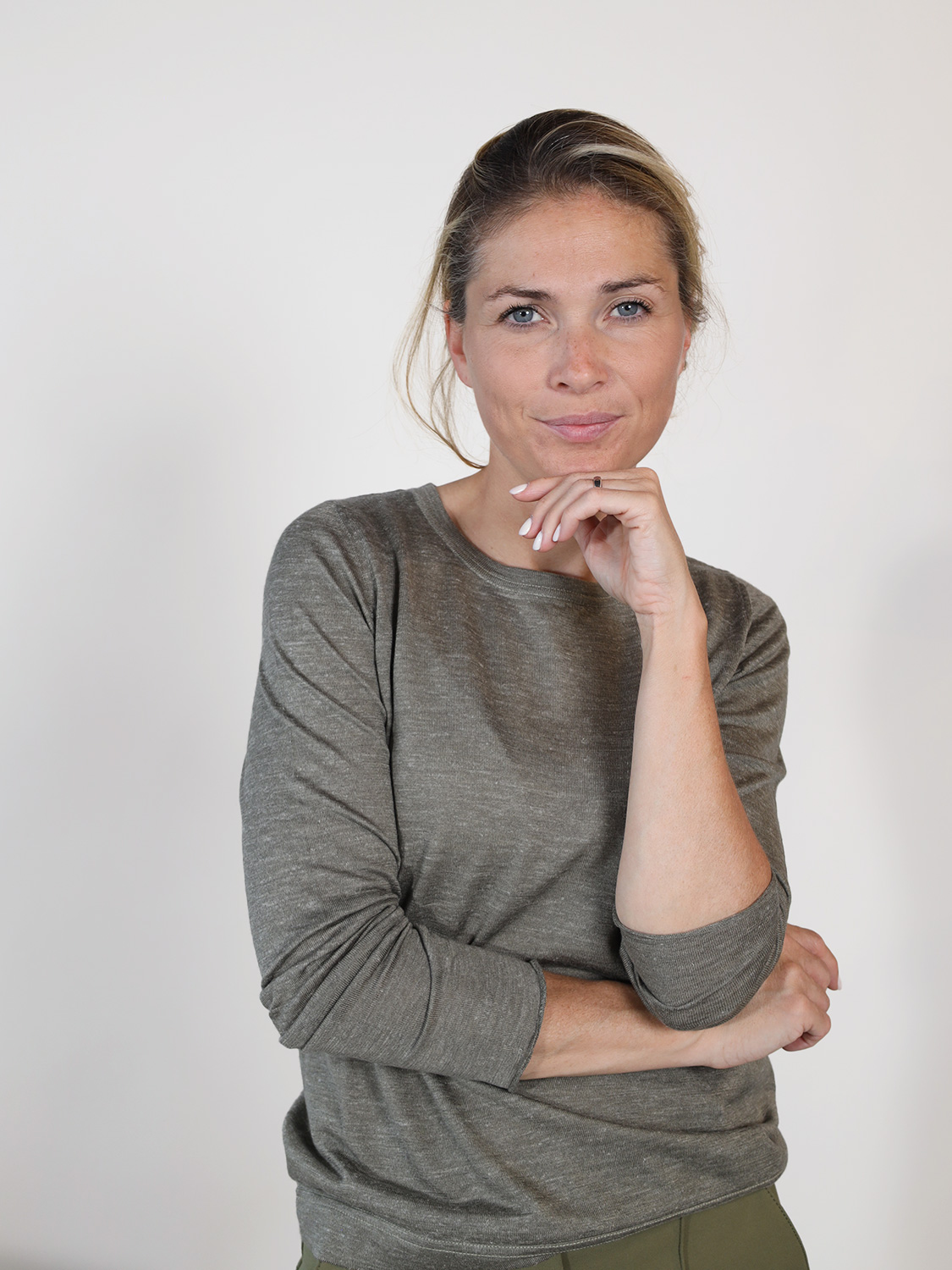 Antonia Zander Catalina - Longsleeve  braun XS