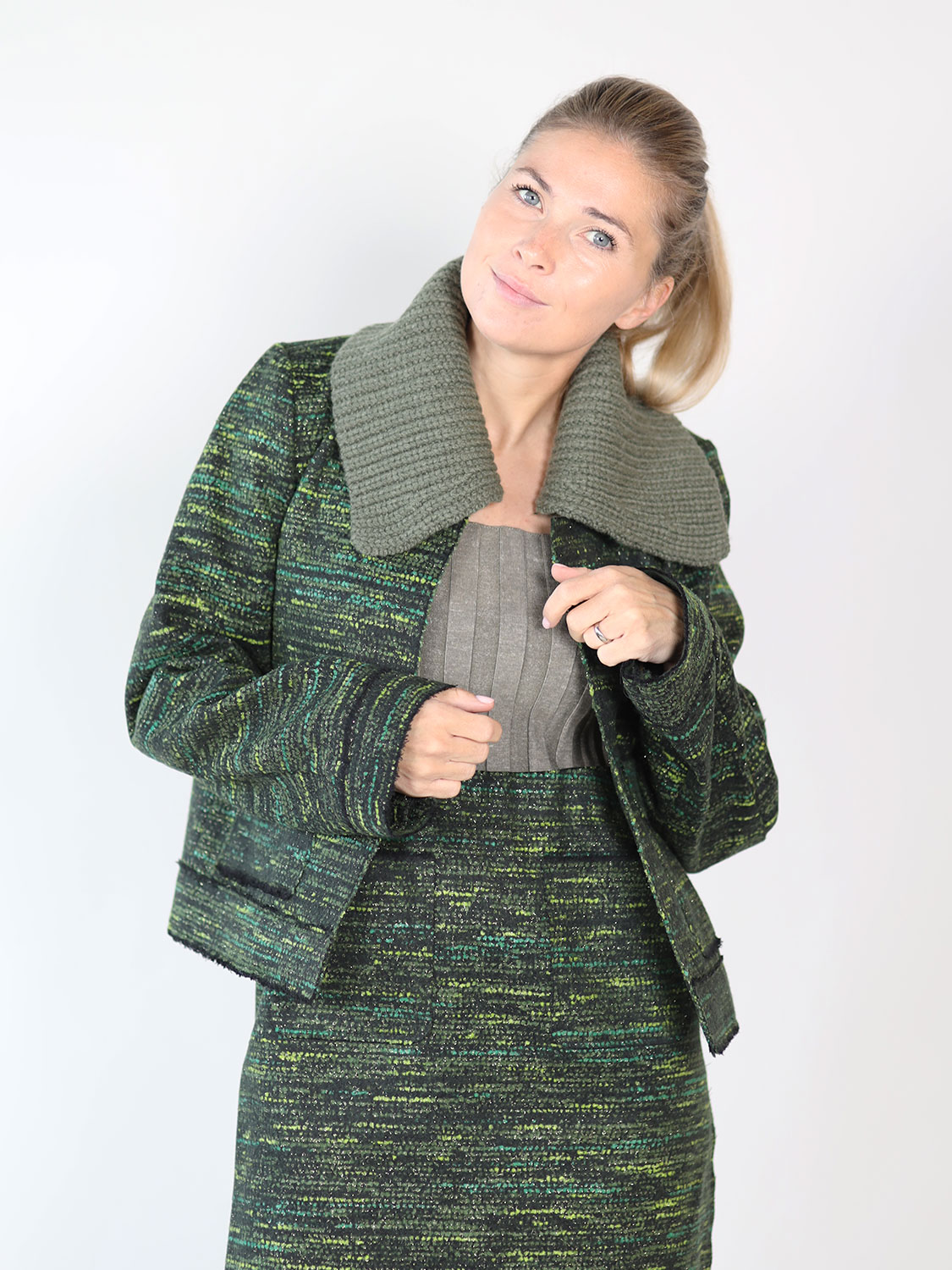 Florence Jacket – Jacke mit Lurex-Garn 
